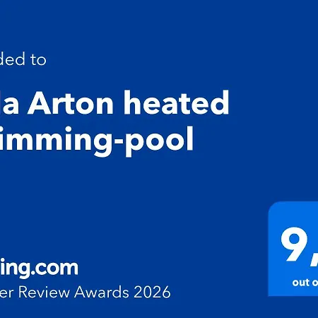 Arton Heated Swimming-pool Vila *